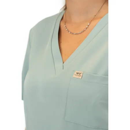 Bluzka medyczna SCRUBS MEDI TEDDY - NAVARETTE MISTY BLUE